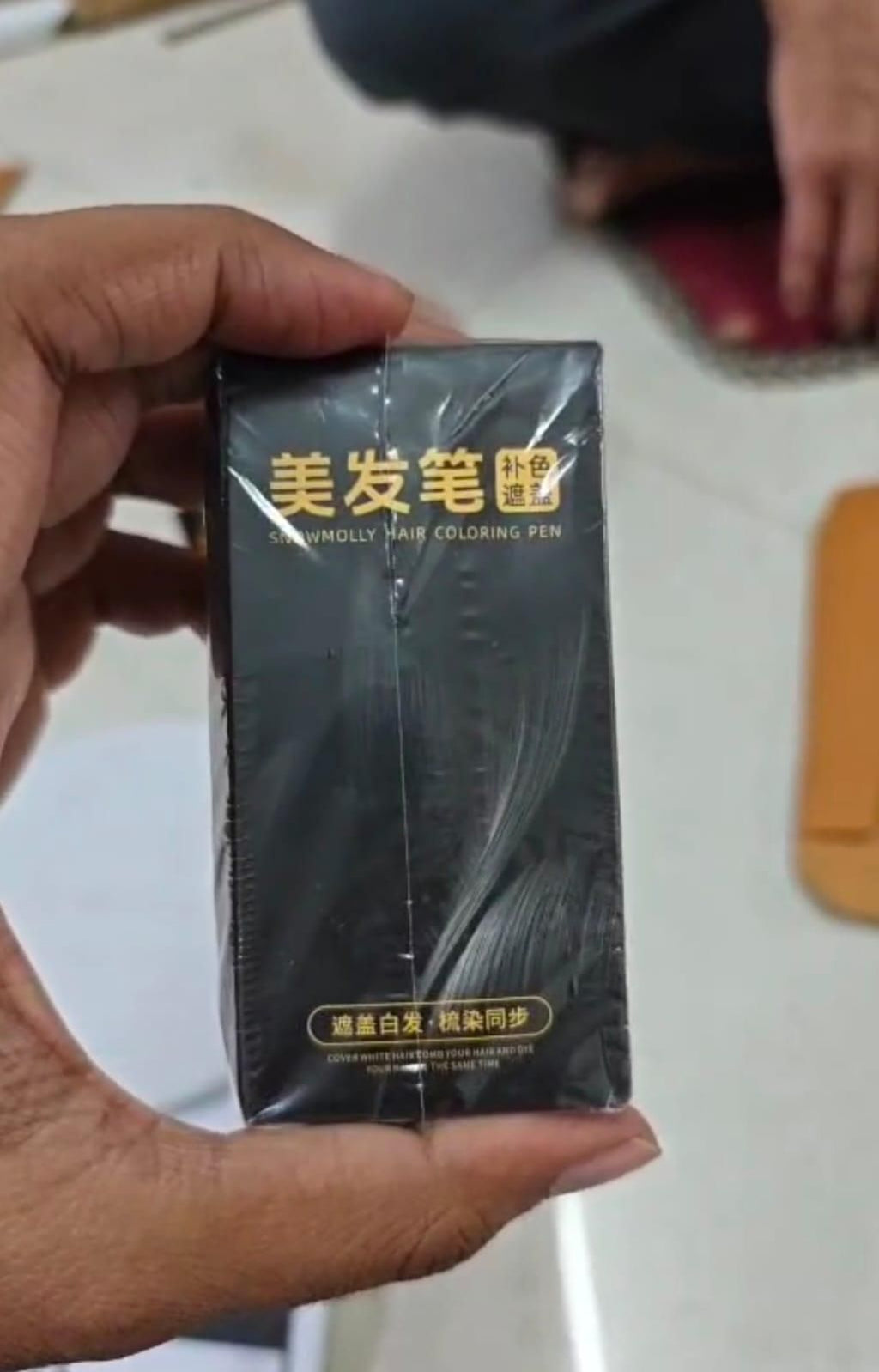 Portable Hair Dye Comb Stick